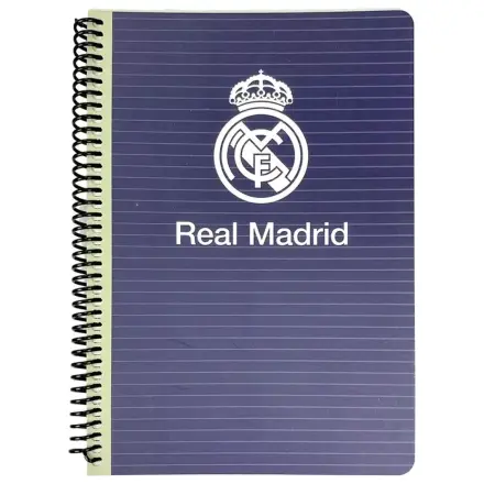 Real Madrid Blue B/5 vonalas spirál füzet 70 lapos termékfotó