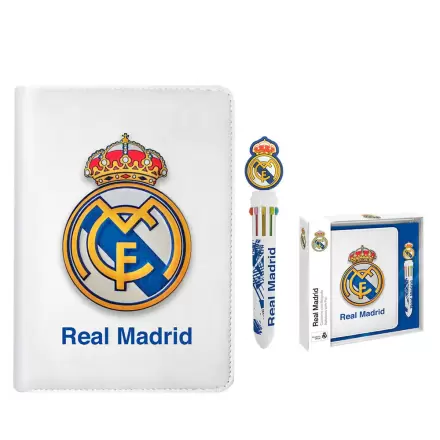 Real Madrid jegyzetfüzet és toll termékfotó