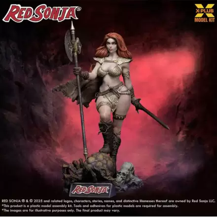 Red Sonja 1/8 Red Sonja reissue Műanyag modell készlet 27 cm termékfotó