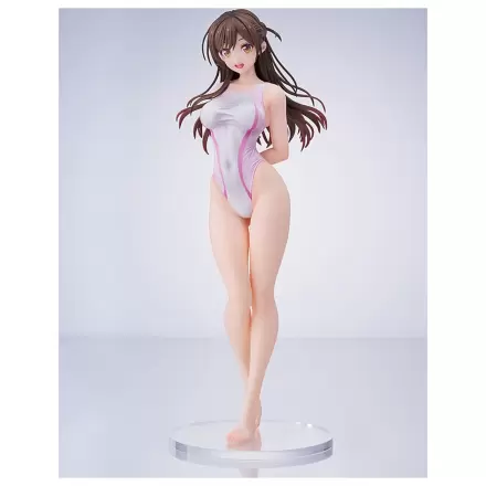 Rent-a-Girlfriend 1/7 Chizuru Mizuhara Pink Line Swimwear Ver. PVC szobor figura 25 cm termékfotó