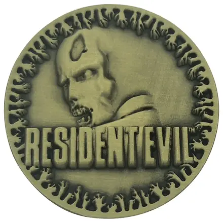 Resident Evil Gyűjthető érme 30th Anniversary Antique Brass termékfotó