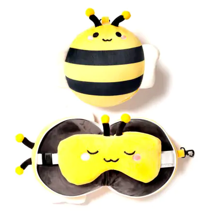 Relaxeazzz Adoramals Adorabugs Bee utazó párna és szemtakaró termékfotó