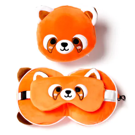 Relaxeazzz Adoramals Red Panda Bea utazó párna és szemtakaró termékfotó
