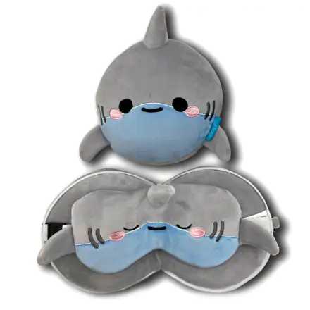 Relaxeazzz Gus the Shark utazó párna és szemtakaró termékfotó