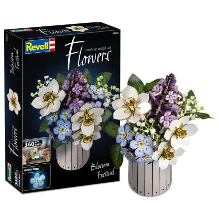 Revell Flowers Wooden Flowers Blossom Festival fa építőkészlet 22 cm termékfotó