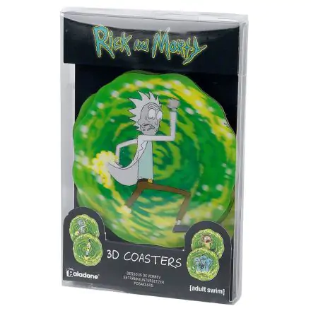 Rick & Morty 3D alátét szett termékfotó