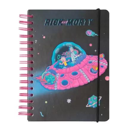 Rick & Morty A5 jegyzetfüzet termékfotó