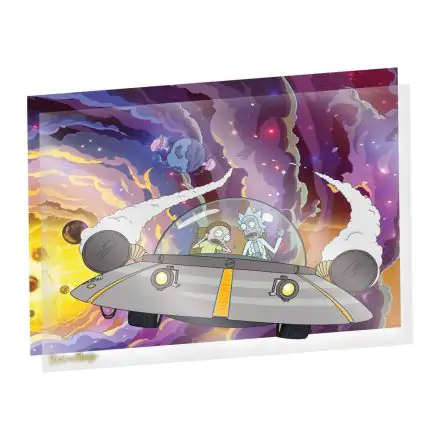 Rick & Morty Art Print Misadventure in Space Limitált kiadás Fan-Cel 36 x 28 cm termékfotó
