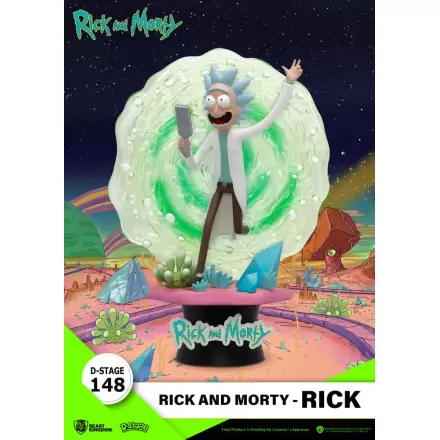 Rick & Morty D-Stage Rick PVC Dioráma szobor figura 14 cm termékfotó