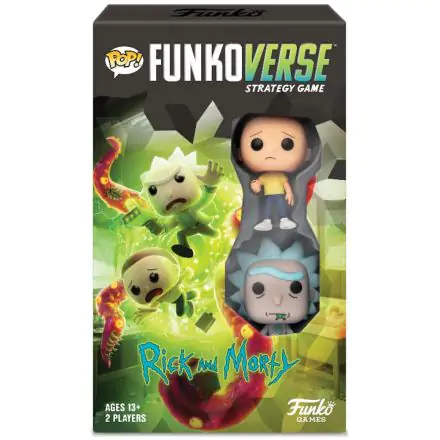 Rick & Morty Funkoverse 2 Character Expandalone Angol nyelvű társasjáték termékfotó