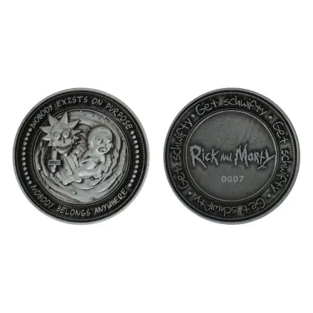 Rick & Morty Gyűjthető érme Limitált kiadás termékfotója