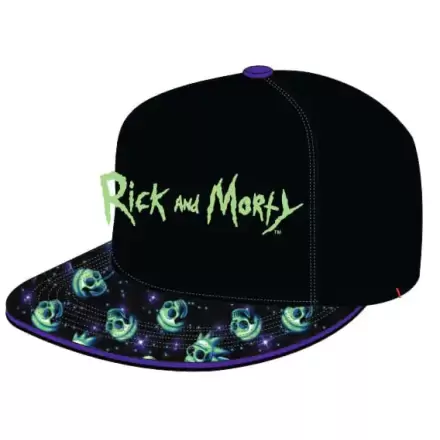 Rick & Morty Neon Logo Baseball sapka termékfotója