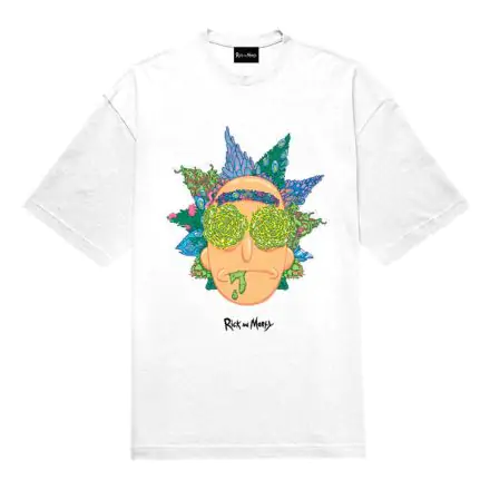 Rick & Morty póló Ricks Head CP termékfotó