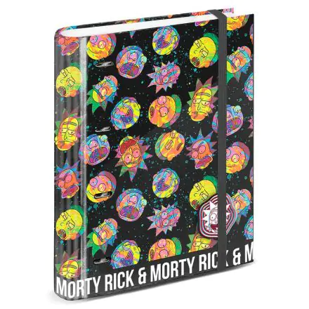 Rick and Morty A4 gumis mappa termékfotó