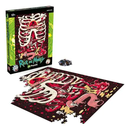 Rick and Morty Anatomy Park puzzle (1000 darab) termékfotó