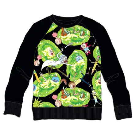 Rick and Morty Characters felnőtt pulóver termékfotó