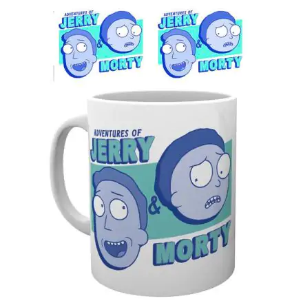 Rick and Morty Jerry és Morty bögre termékfotó