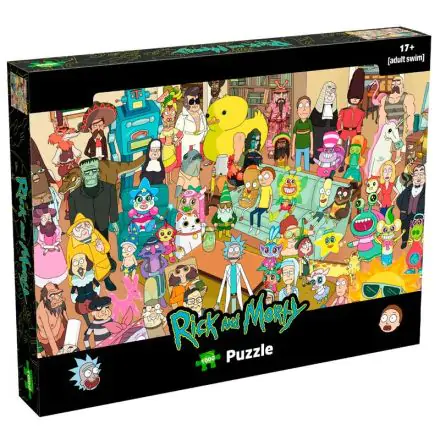 Rick and Morty puzzle 1000 db.-os termékfotó