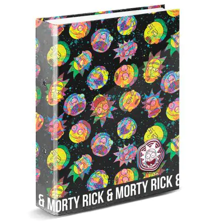 Rick és Morty A4-es mappa 4 gyűrűs termékfotó