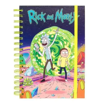 Rick és Morty A5-ös prémium spirálfüzet termékfotó