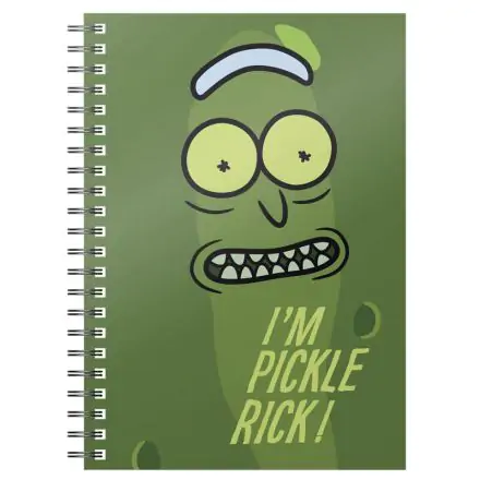 Rick és Morty I am Pickle Rick A5 jegyzetfüzet termékfotó