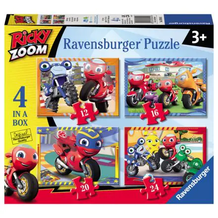 Ricky Zoom puzzle 12+16+20+24db-os termékfotó
