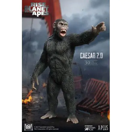 Rise of the Planet of the Apes Caesar 2.0 szobor figura 30 cm termékfotó