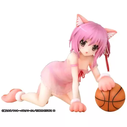 Ro-Kyu-Bu: Fast Break! 1/7 Tomoka Minato Kemomimi Lingerie Ver. PVC szobor figura 18 cm termékfotója