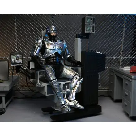 RoboCop  Ultimate Battle Damaged RoboCop with Chair akciófigura 18 cm termékfotója