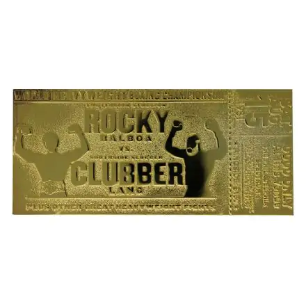 Rocky III World Heavyweight Boxing Championship Ticket replika (gold tányérd) termékfotó