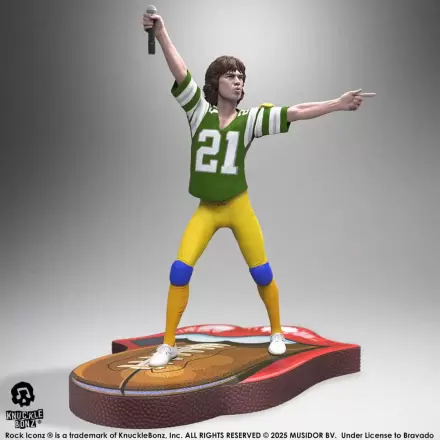 Rolling Stones Rock Iconz Mick Jagger US Tour 1981 (Green Jersey) szobor figura 22 cm termékfotó