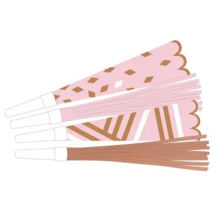 Rose Gold trombita 8 db-os termékfotó