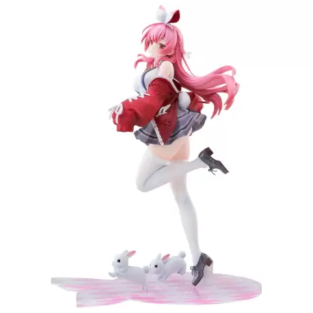 Rosuuri Original Character 1/7 White Rabbit Rosu Casual Clothes Ver. PVC szobor figura 25 cm termékfotó