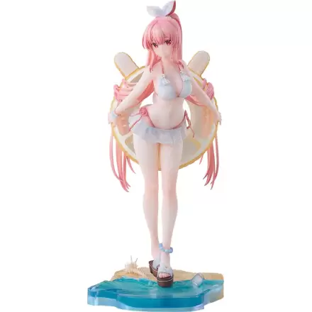 Rosuuri Original Character 1/7 White Rabbit Rosu: Swimsuit Ver. PVC szobor figura 25 cm termékfotó