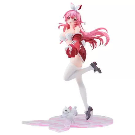 Rosuuri Original Character 1/7 White Rabbit Rosu Swimsuit Ver. PVC szobor figura 25 cm termékfotó