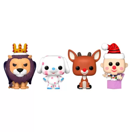 Rudolph Holiday 2024 Pocket Funko POP! Vinyl Schlüsselanhänger 4er-Pack Tree Holiday Box 4 cm termékfotója