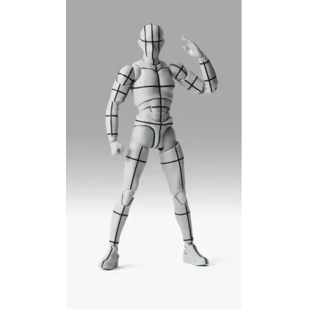 S.H.Figuarts Body-Kun Sports Edition Wire Frame (Gray Color Ver.) akciófigura 15 cm termékfotója