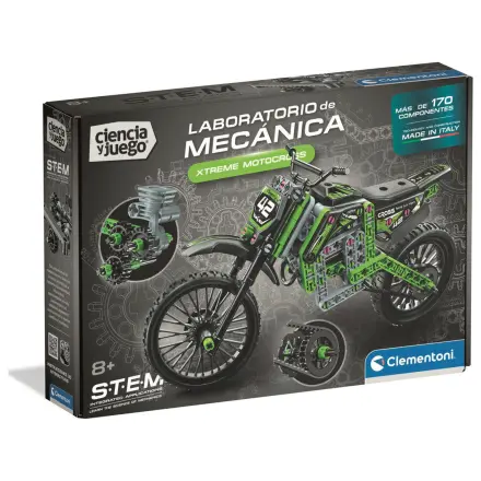 S.T.E.M Motocross Mechanics Laboratory építőjáték termékfotó