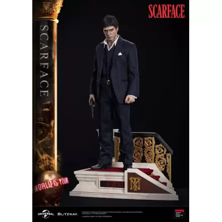 Sacrface Superb Scale 1/4 Tony Montana szobor figura 53 cm termékfotója