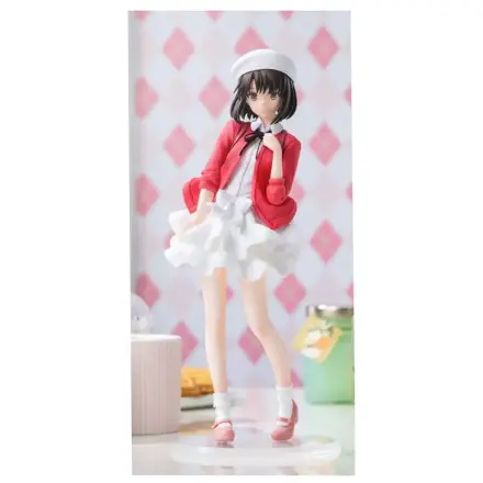 Saekano the Movie: finale Luminasta Megumi Kato Plain Clothes Ver. PVC szobor figura 22 cm termékfotó