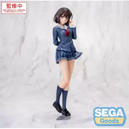 Saekano the Movie: finale Luminasta Megumi Kato Uniform Ver. PVC szobor figura 22 cm termékfotó