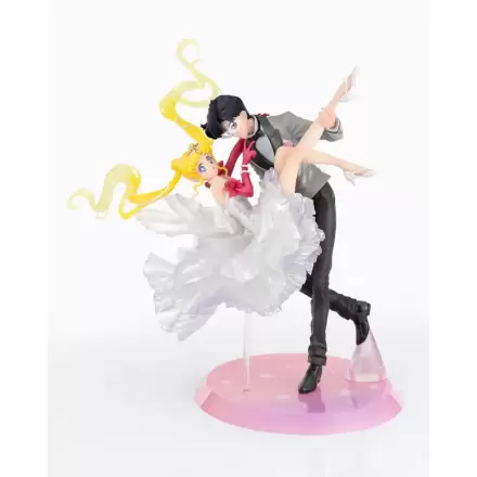 Sailor Moon FiguartsZERO Chouette Usagi & Tuxedo Mask Moonlight Glow Edition PVC szobor figura 24 cm termékfotó