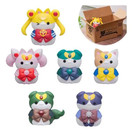 Sailor Moon Mega Cat Project Trading Figures Sailor Mewn Vol. 2 Figura csomag 3 cm termékfotó