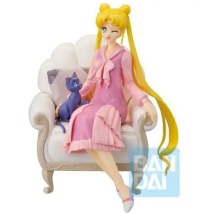 Sailor Moon Usagi & Luna Antique Style Ichibansho figura 13cm termékfotó