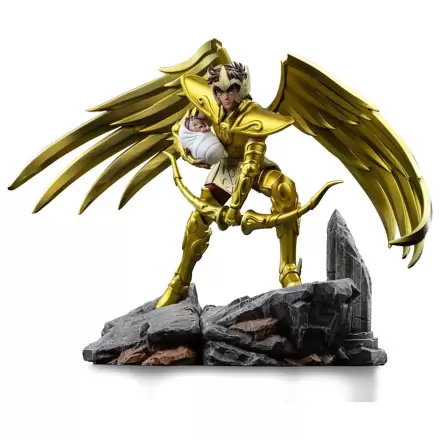 Saint Seiya Art Scale 1/10 Sagittarius Aiolos szobor figura 21 cm  termékfotó