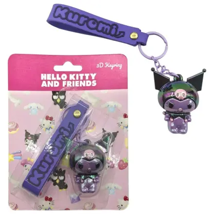 Sanrio 3D kulcstartó Hello Kitty Kuromi termékfotó