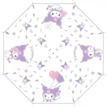 Sanrio Cane Kuromi Kawaii átlátszó esernyő  termékfotó