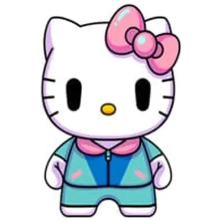 Sanrio DZNR Hello Kitty City Pop Edition plüss figura 18 cm     termékfotó