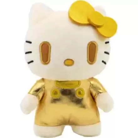 Sanrio DZNR Hello Kitty Golden Edition plüss figura 18 cm termékfotója