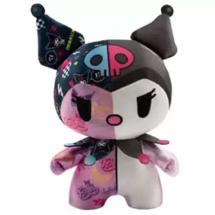 Sanrio DZNR Kuromi Graffiti Edition plüss figura 18 cm termékfotója